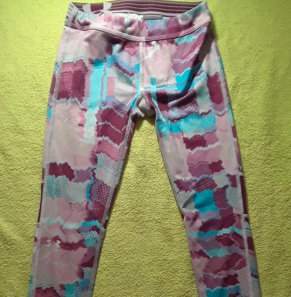 Girls under armour ankle leggings